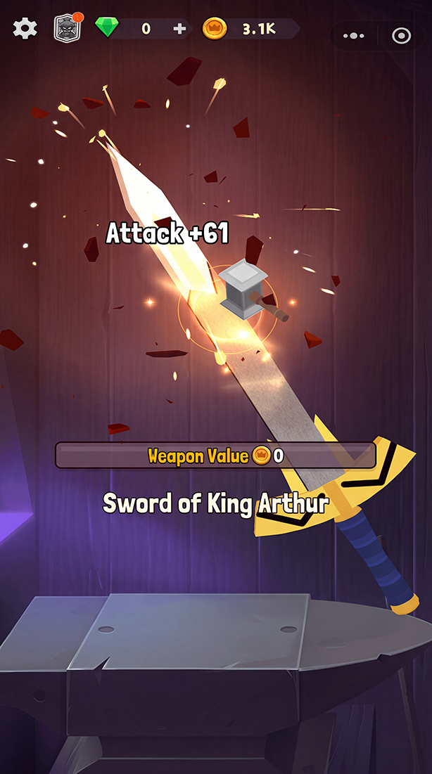 Forge Master gameplay screenshot 1